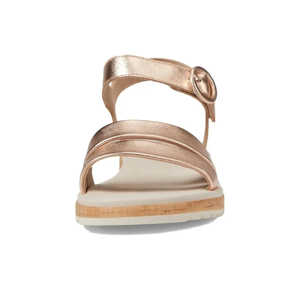 PAUL GREEN TEEGAN ROSATO NAPPA METALLIC AT 7.5 US WOMENS 10 M SANDALS